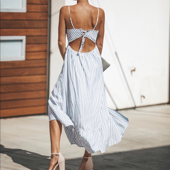 LAST! Sale Hudson Striped Maxi Dress - Picture 3 of 5